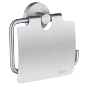 HOME Toalettpappershållare Med Lock Mattkrom