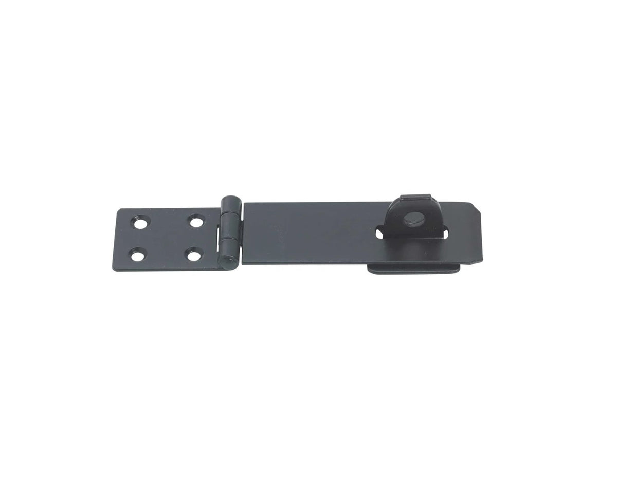 Padlock Hasp 150 mm Black Lacquered Iron