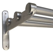 Retro Hattehylde Aluminium/Grå