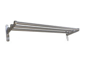 Retro Hattehylde Aluminium/Grå