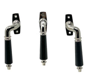 Spanjoletgreb 2954 Nikkel/Sort