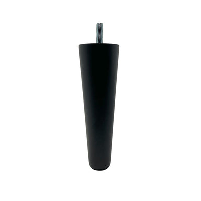 Möbelben 150mm Konisk Svart 4-Pack