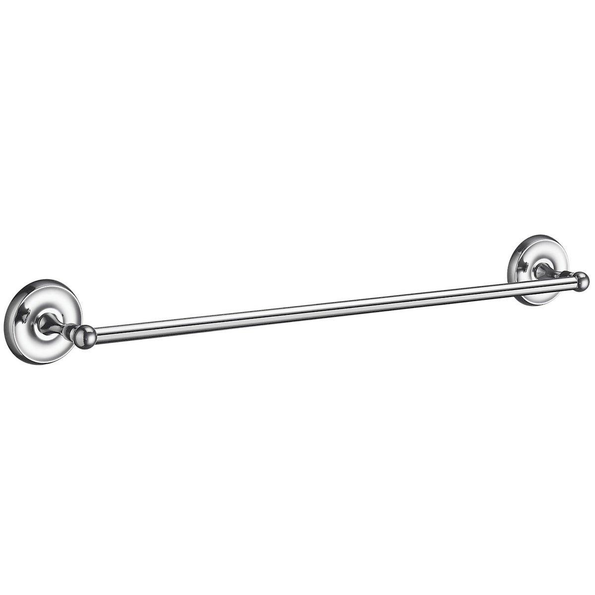 VILLA Single Towel rail Chrome