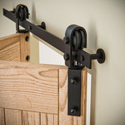 Skyvedørsskinne "Barn-Door" for foldedør komplett sett