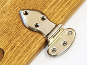 Butt hinge 10-11 mm Nickel