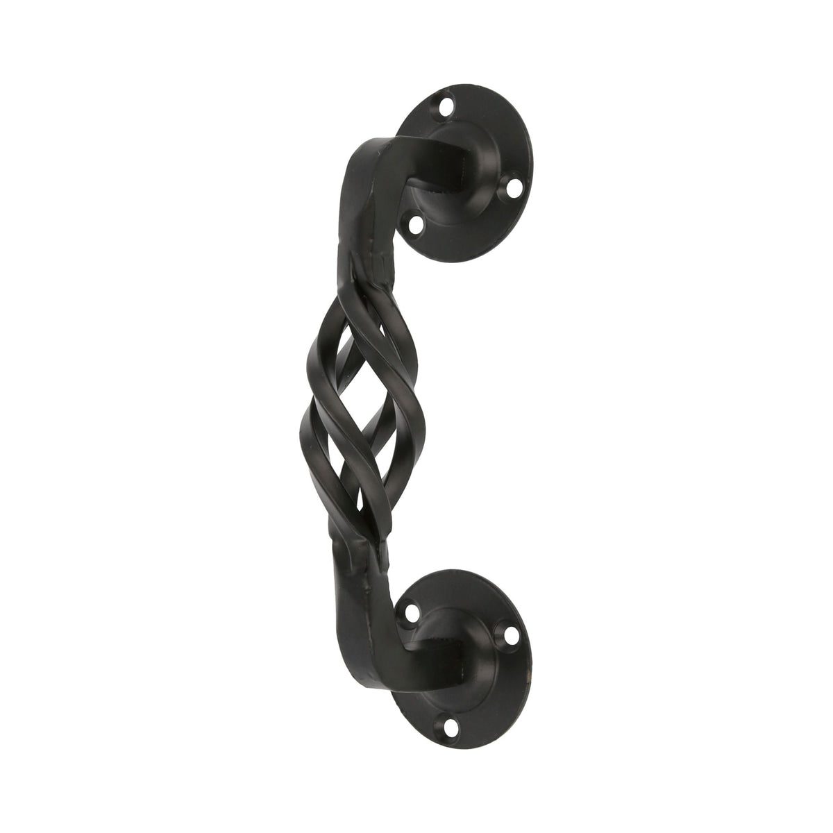 Pull Handle Black Lacquered Cast Iron 192 mm
