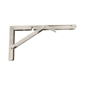Folding Bracket 200-400mm Nickel - 35kg
