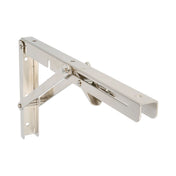 Folding Bracket 200-400mm Nickel - 35kg