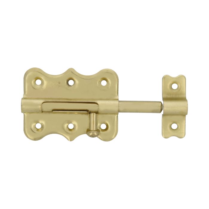 Barrel Bolt 40-60mm Brass-plated