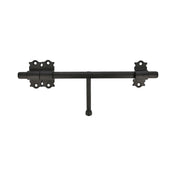 Skjutregel 300 mm Svartlackerad