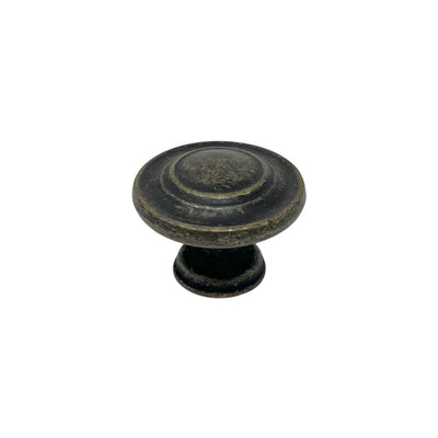 Knopp 33 mm Antikbehandlad