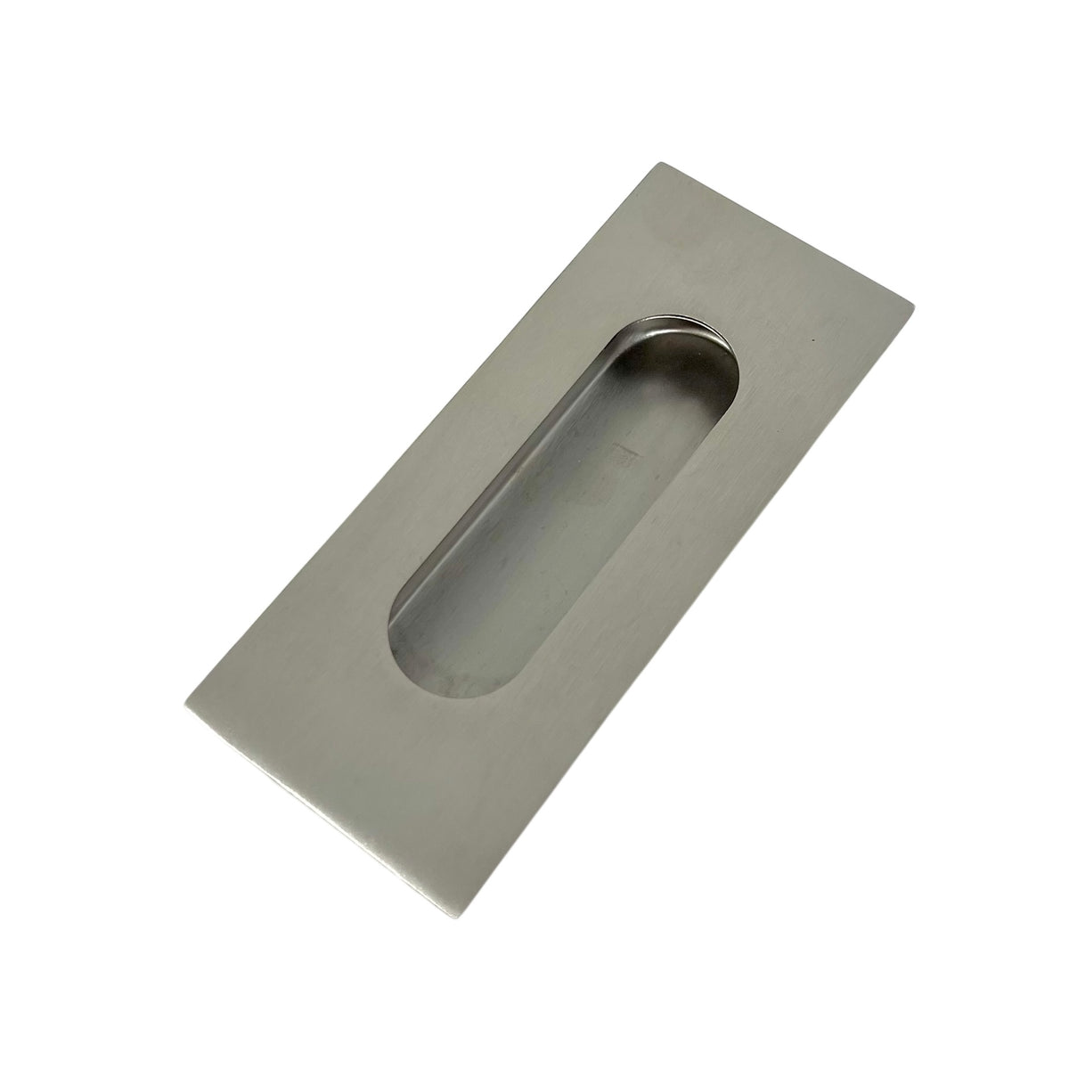 Skålhandtag Infälld 120 mm Rostfri