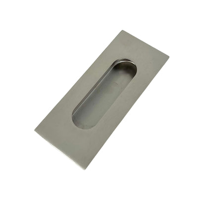 Recessed Cup Handle 120 mm Stainless Steel