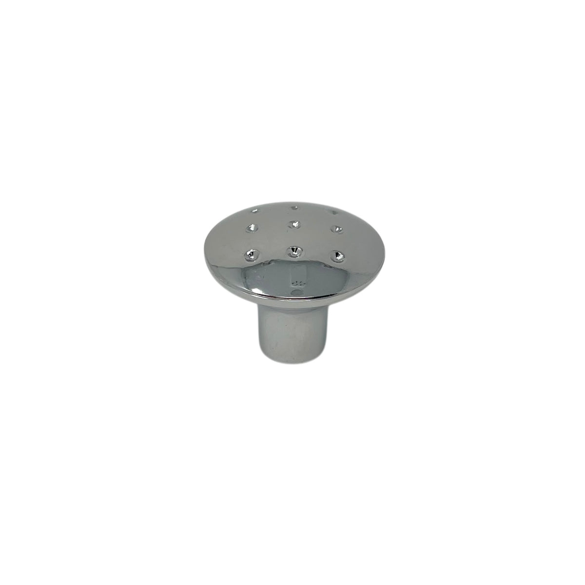 Knopp 34 mm Krom