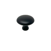 Knob Black Aluminium 40MM