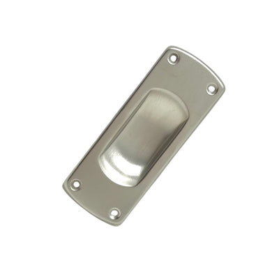 Recessed Cup Handle Satin-Brushed Nickel