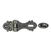 Padlock Hasp 105 mm Pewter oxide