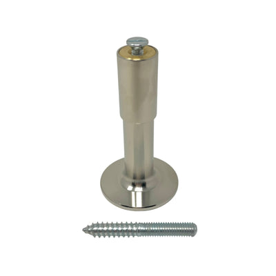 Partition Post Satin-Brushed Nickel