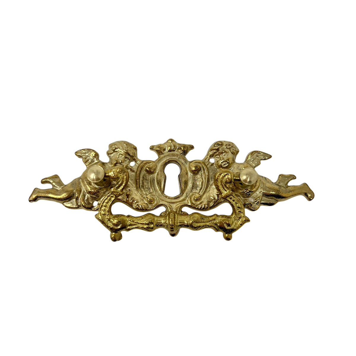 Furniture Handle  45 x 123 mm Unlacquered Brass