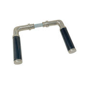 Door Handle 383 Nickel/Black