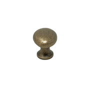 Knopp OVAL Antikbehandlad