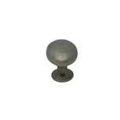 Knopp 35 mm OVAL Tennoxid