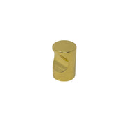 Knop 14mm messing