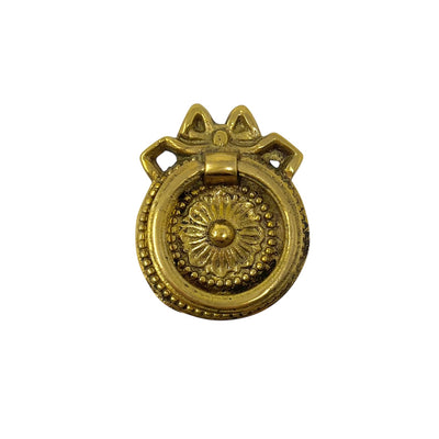 Ring Pull 40 mm Unlacquered Brass