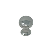 Knop OVAL 35 Krom