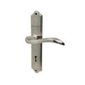 Dörrhandtag Mattborstad Nickel