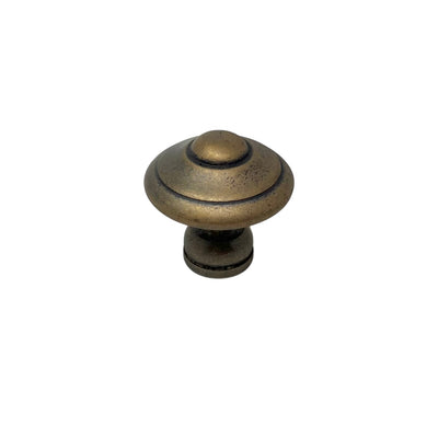 Knop 30 mm antikbehandlet