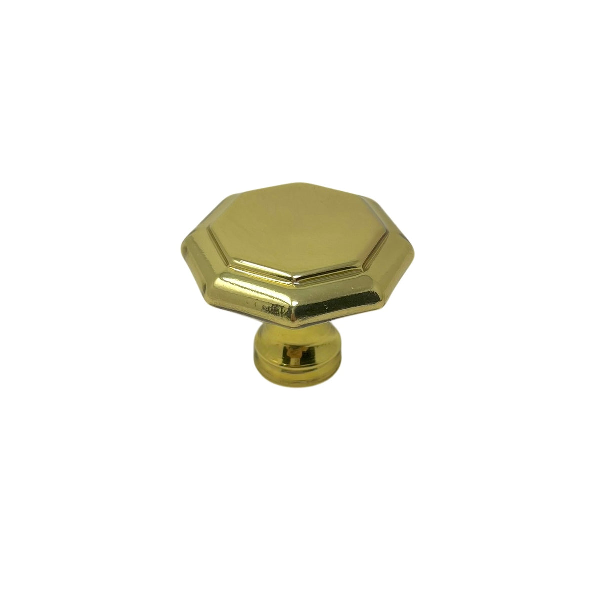 Knob OKTAGON 41 mm Brass