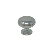 Knopp 34 mm Krom