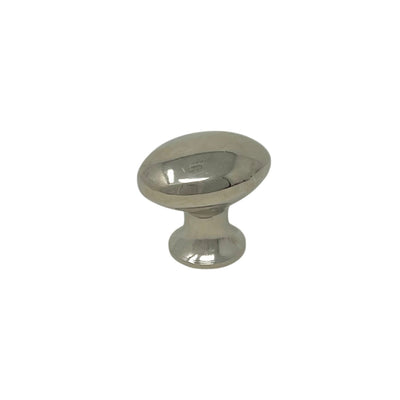Knop OVAL 35 Nikkel