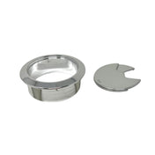 Cable Grommet Chrome 60