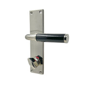Door Handle 383 Nickel/Black