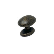 Knopp OVAL Antikbehandlad