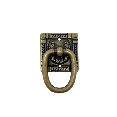 Ring Pull Square 30 x 30 mm Antique finish