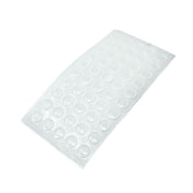 Transparent Plastic Lenses 50-Pack