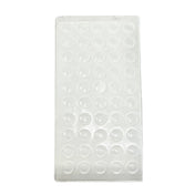 Transparent Plastic Lenses 50-Pack