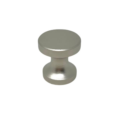 Knop 25 mm Matnikkel
