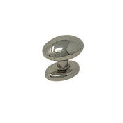 Knopp OVAL 33 x 24 Nickel