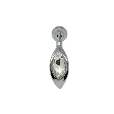 Flap 70mm Chrome/Glass