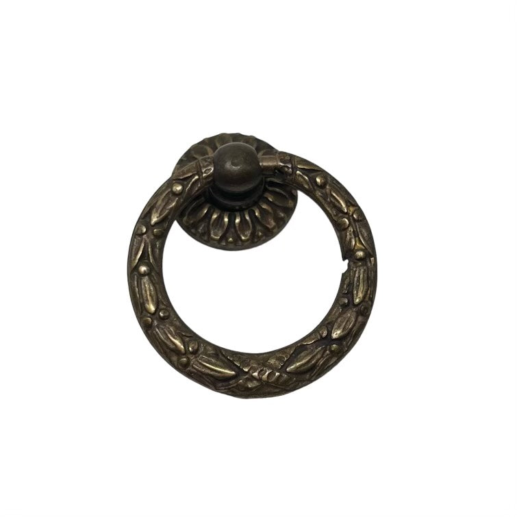 Ringhåndtag 38 mm Antikbehandlet