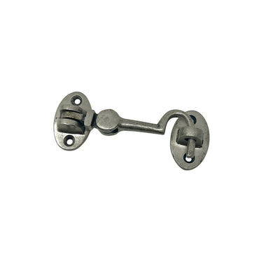 Throw Hook/Hasp 75 mm Pewter oxide
