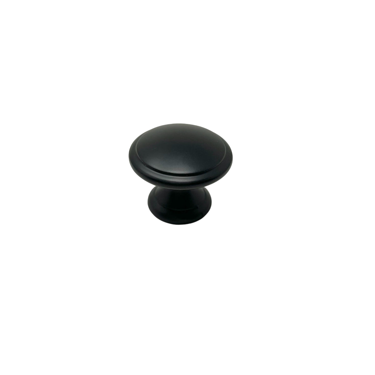 Knop 31 mm Sort