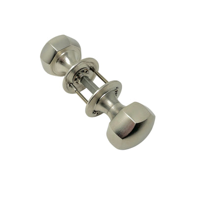 Door Knob 459 Satin Nickel-Plated Brass