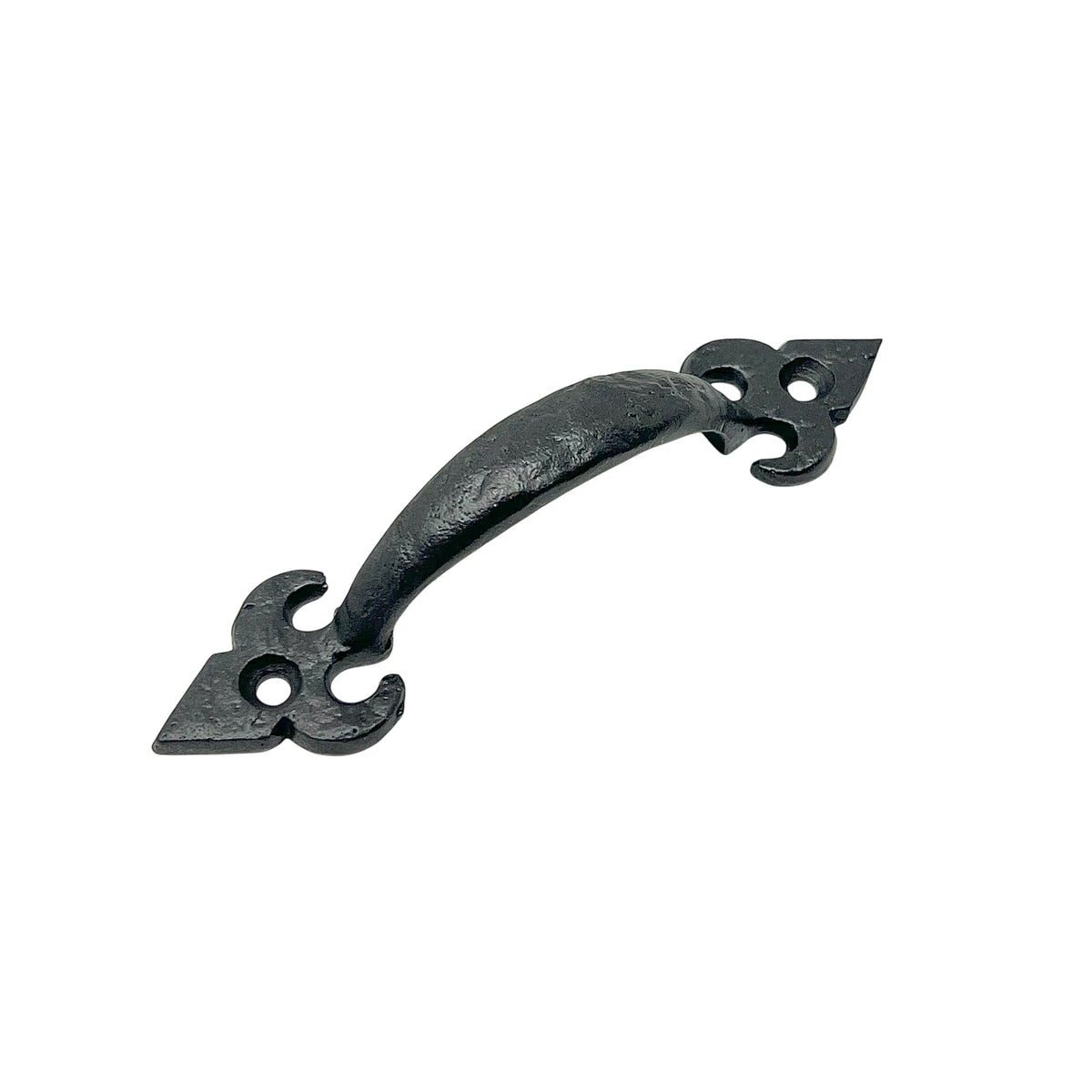 Handle Black Lacquered Cast Iron 115 MM