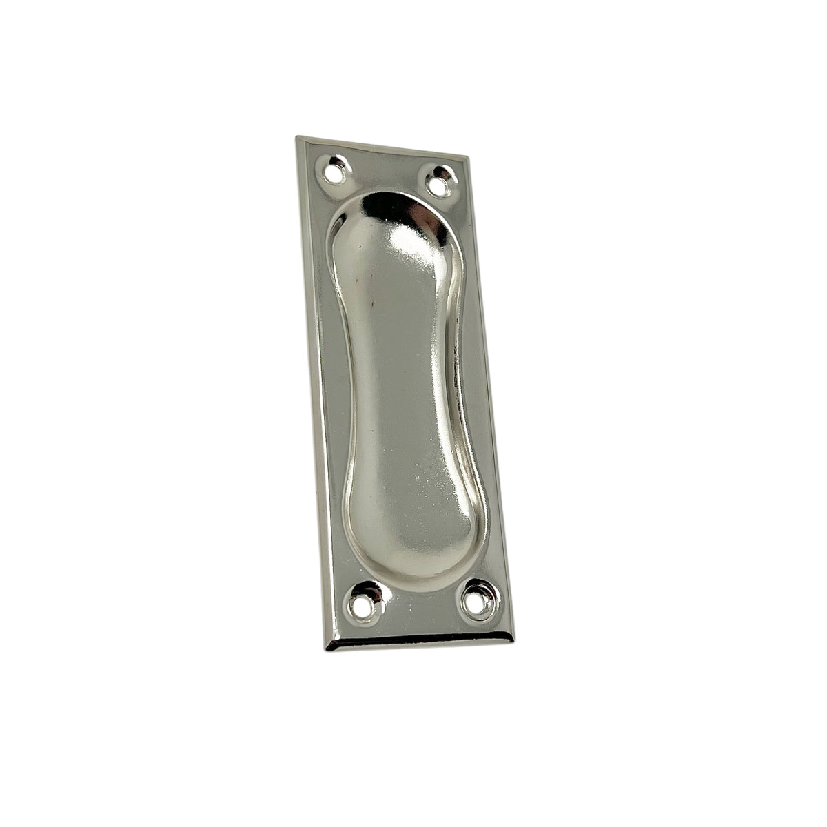 Skålhandtag Infälld 94 mm Nickel