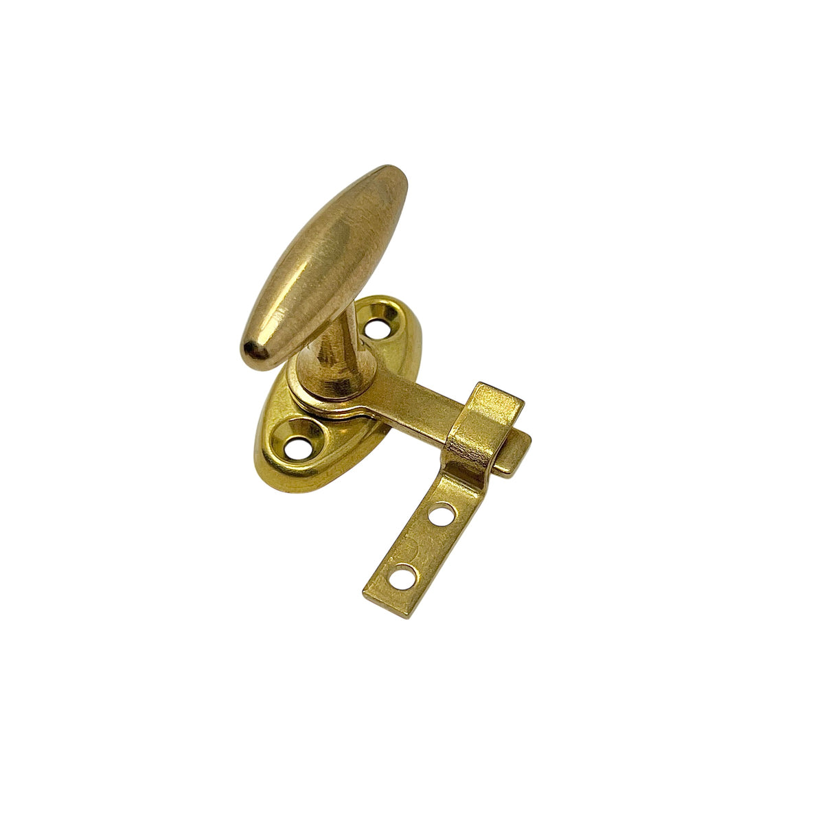 Window Handle 3 Unlacquered Brass